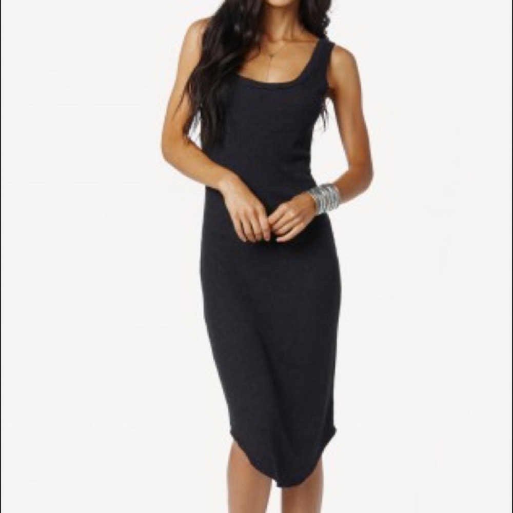 LNA Waffle Tank Dress